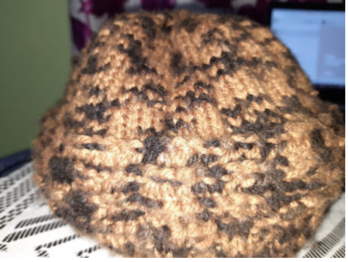 Neem Karoli Baba accepts the cap