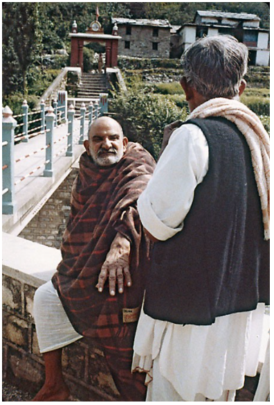 Neem karoli baba and dada mukherjee first meeting